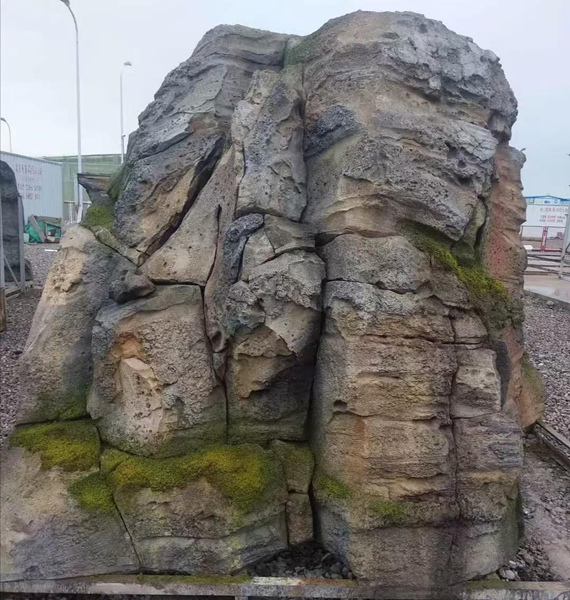 廣場黄色麻豆视频假山